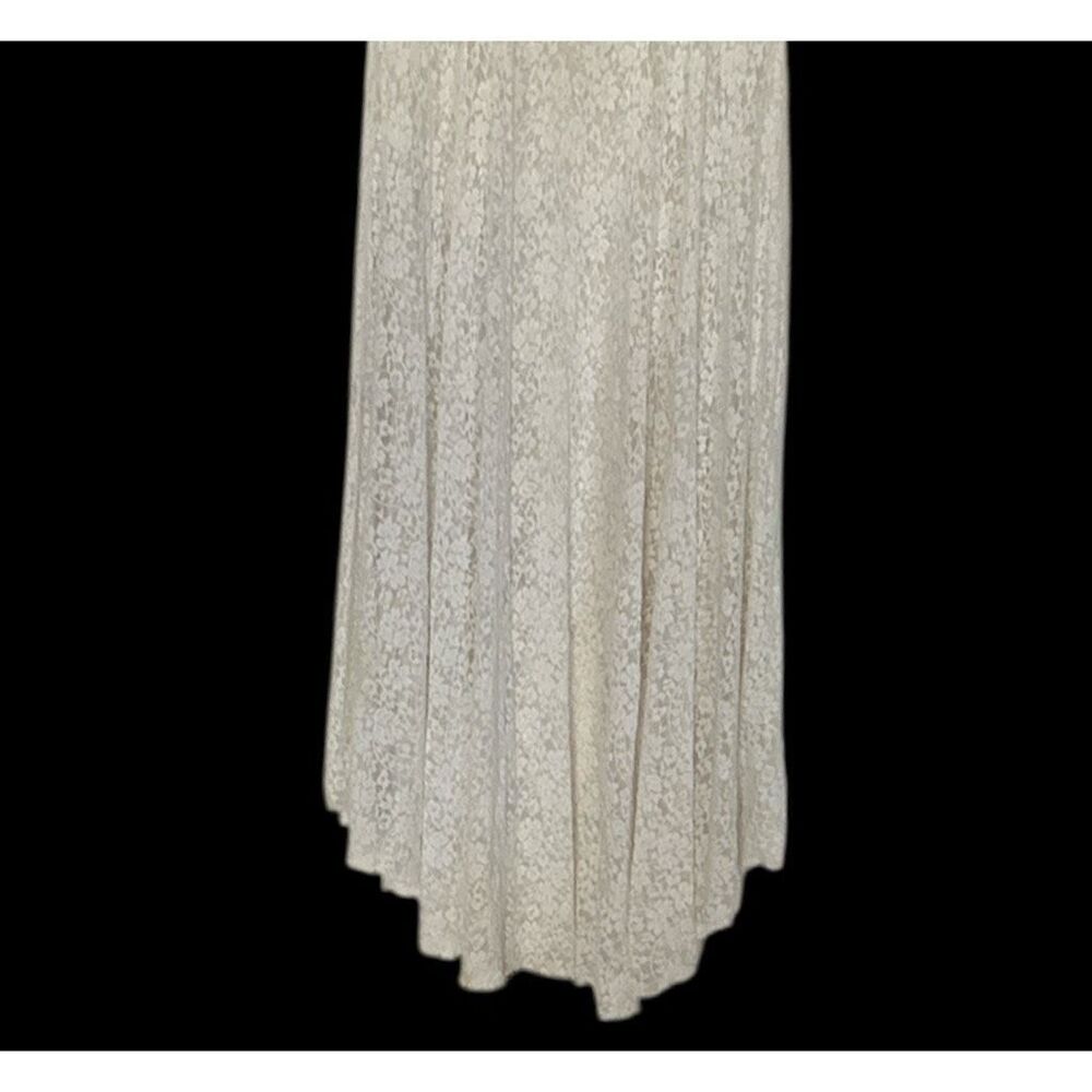 Vintage Lace Nightgown 0-2 - image 5